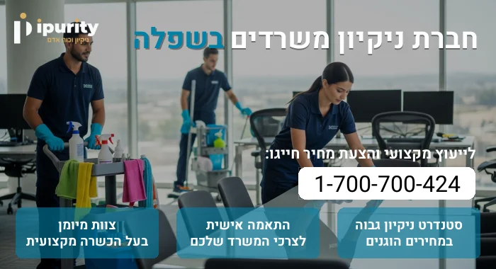 חברת ניקיון משרדים בשפלה